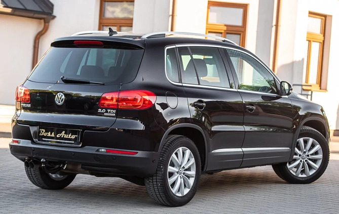 Volkswagen Tiguan cena 59900 przebieg: 194123, rok produkcji 2013 z Zator małe 407